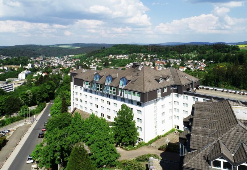 Luftaufname Klinikzentrum